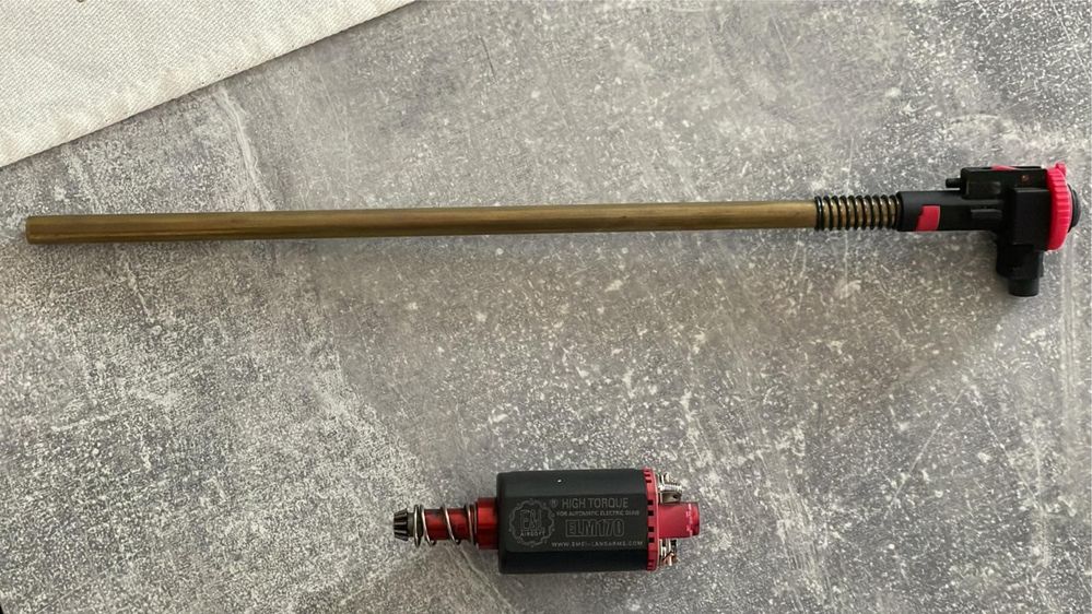 Motor e cano E&L airsoft