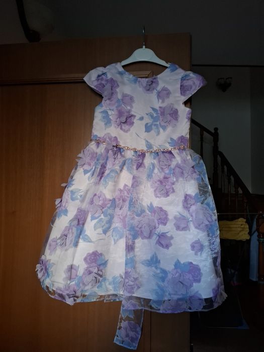 Платье шикарное лилового цвета на девочку, Америка Rare Editions