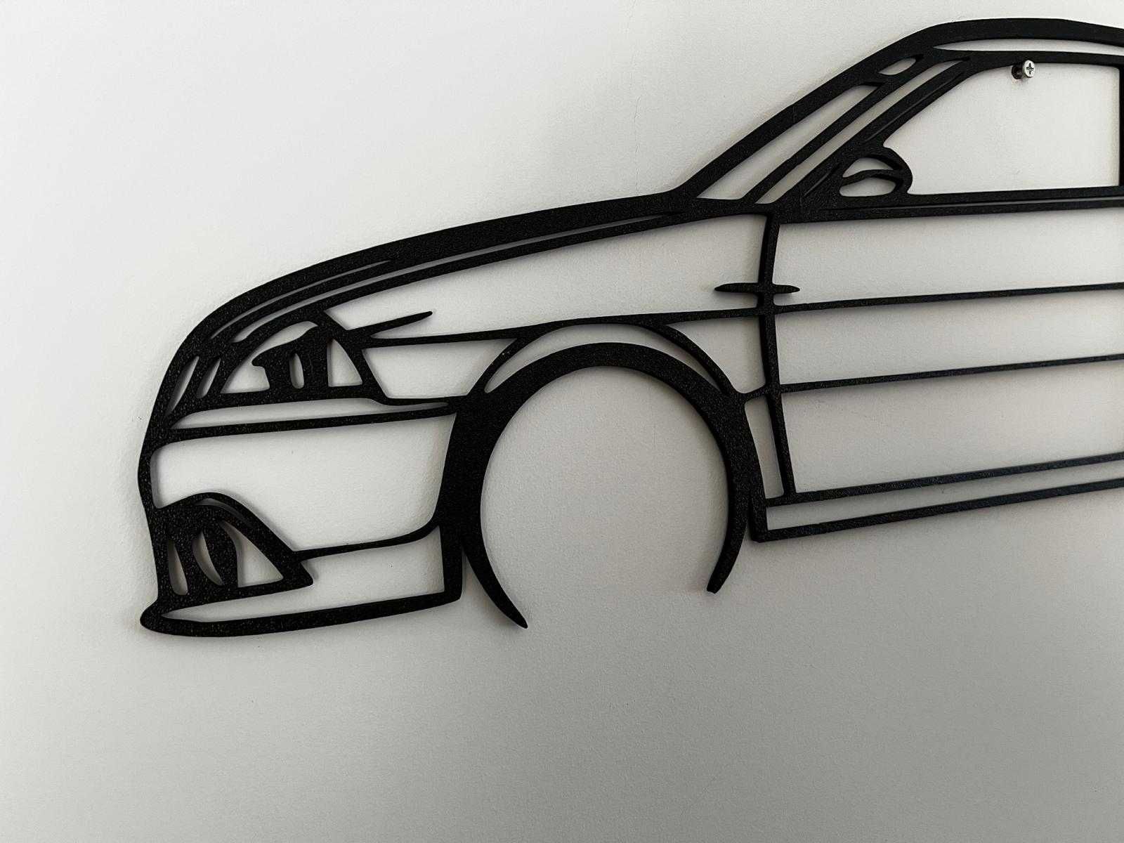 Silhueta Seat Ibiza 2006 3D