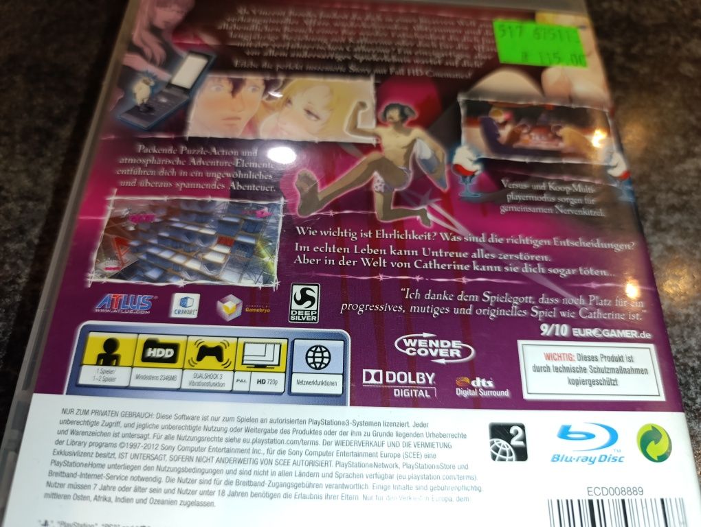 Catherine PS3 po angielsku sklep kioskzgrami Ursus zamiana