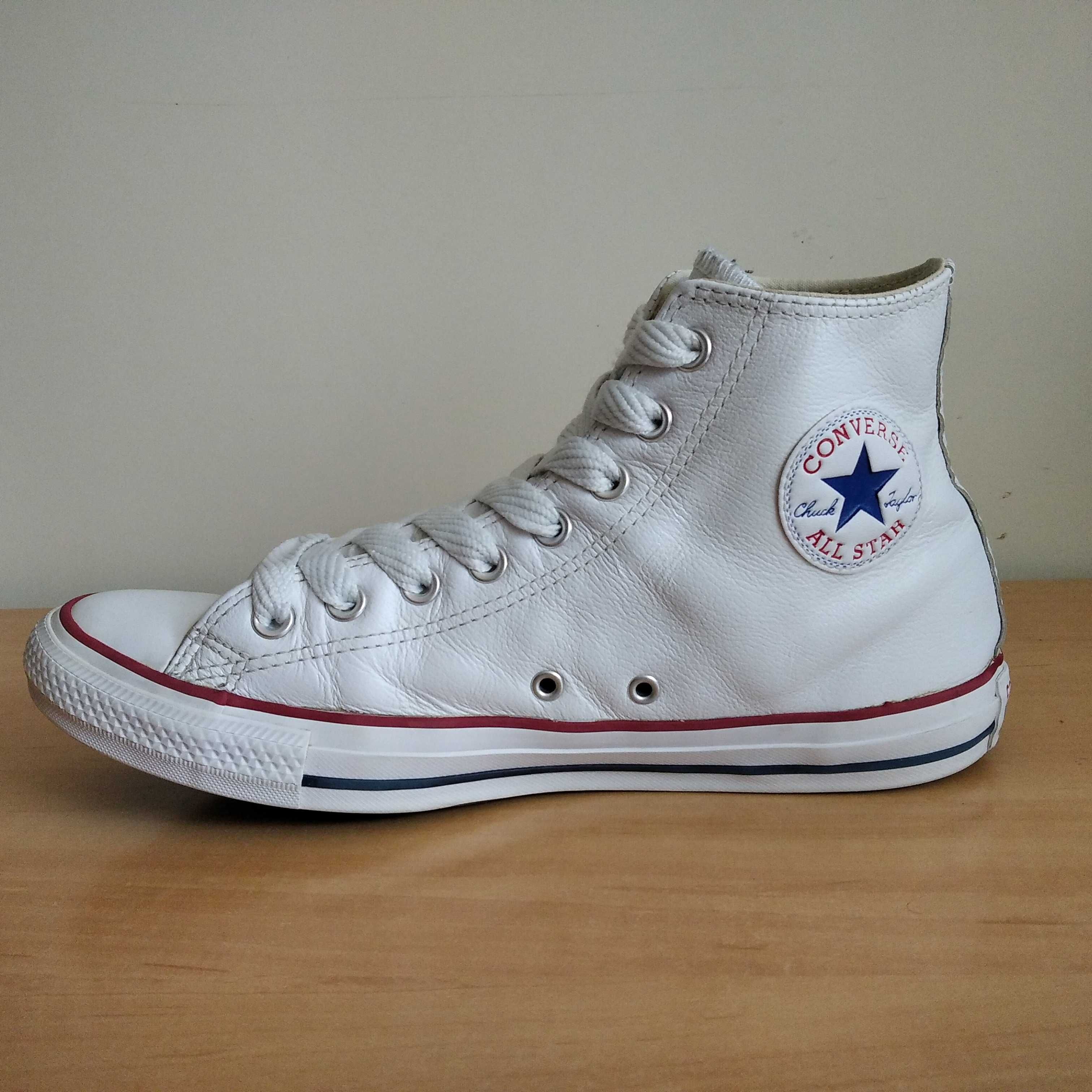 Trampki CONVERSE skóra naturalna roz.eu-42.5