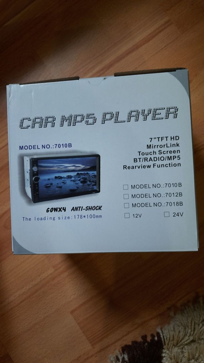 Новая автомагнитола CAR MP5 PLAYER