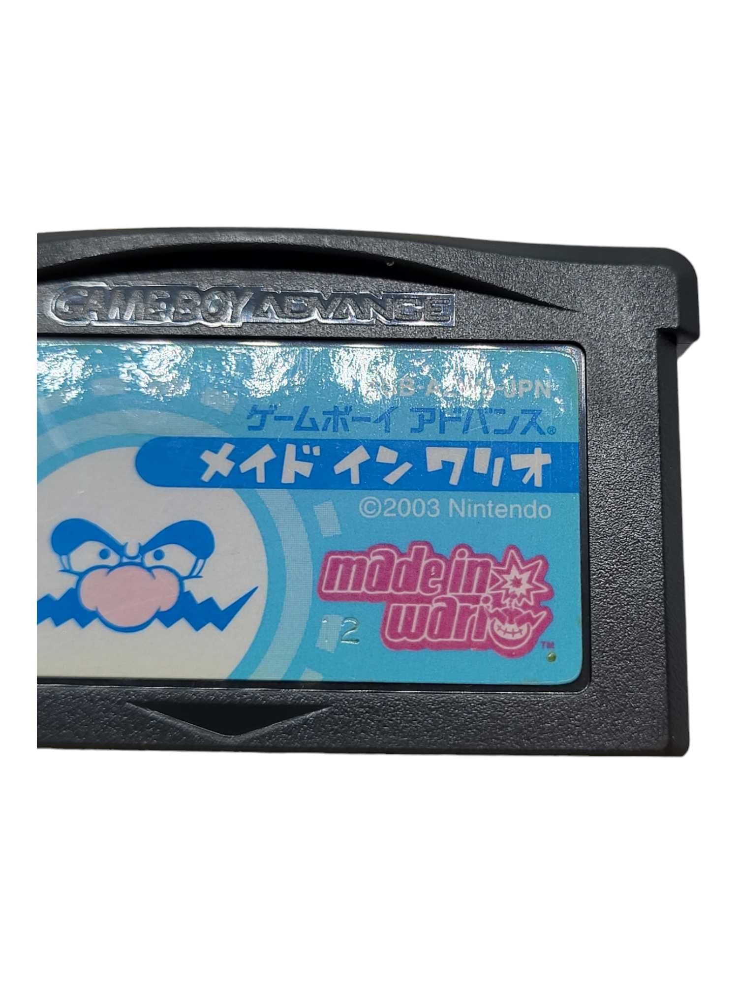 Made in Wario Mario Game Boy Gameboy Advance GBA