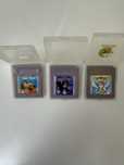 Картриджі для GameBoy Color (Pokemon, Harry Potter та Daffy Duck)