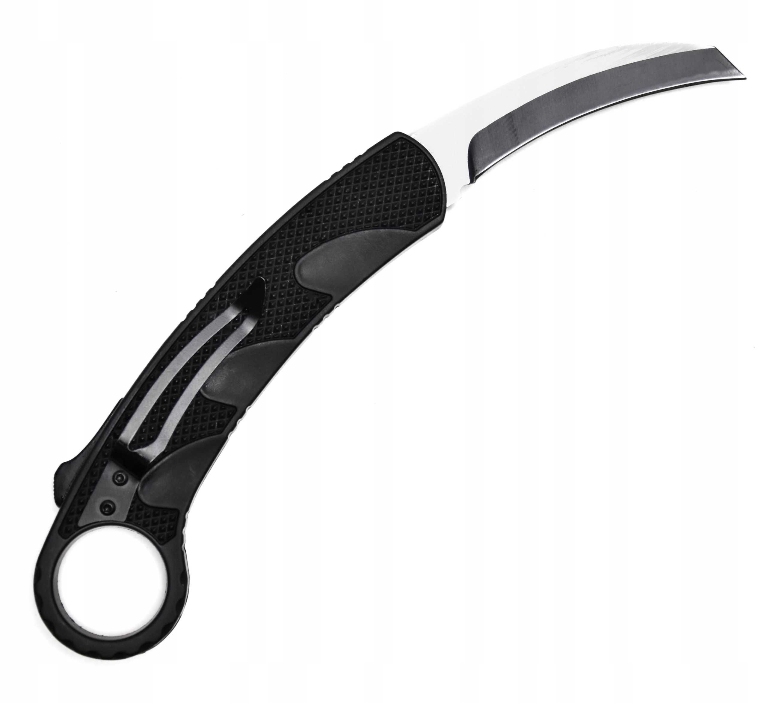 Nóż Sprężynowy Karambit Taktyczny OTF Militaria CS