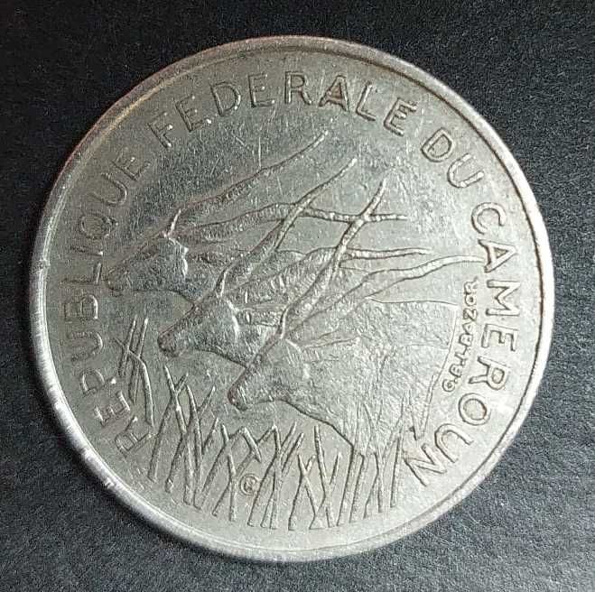 Camarões 100 Francs 1971