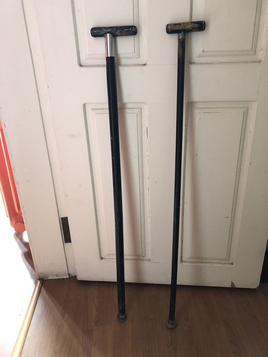 Деревянные палки для ходьбы