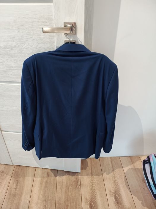 Garnitur granatowy męski