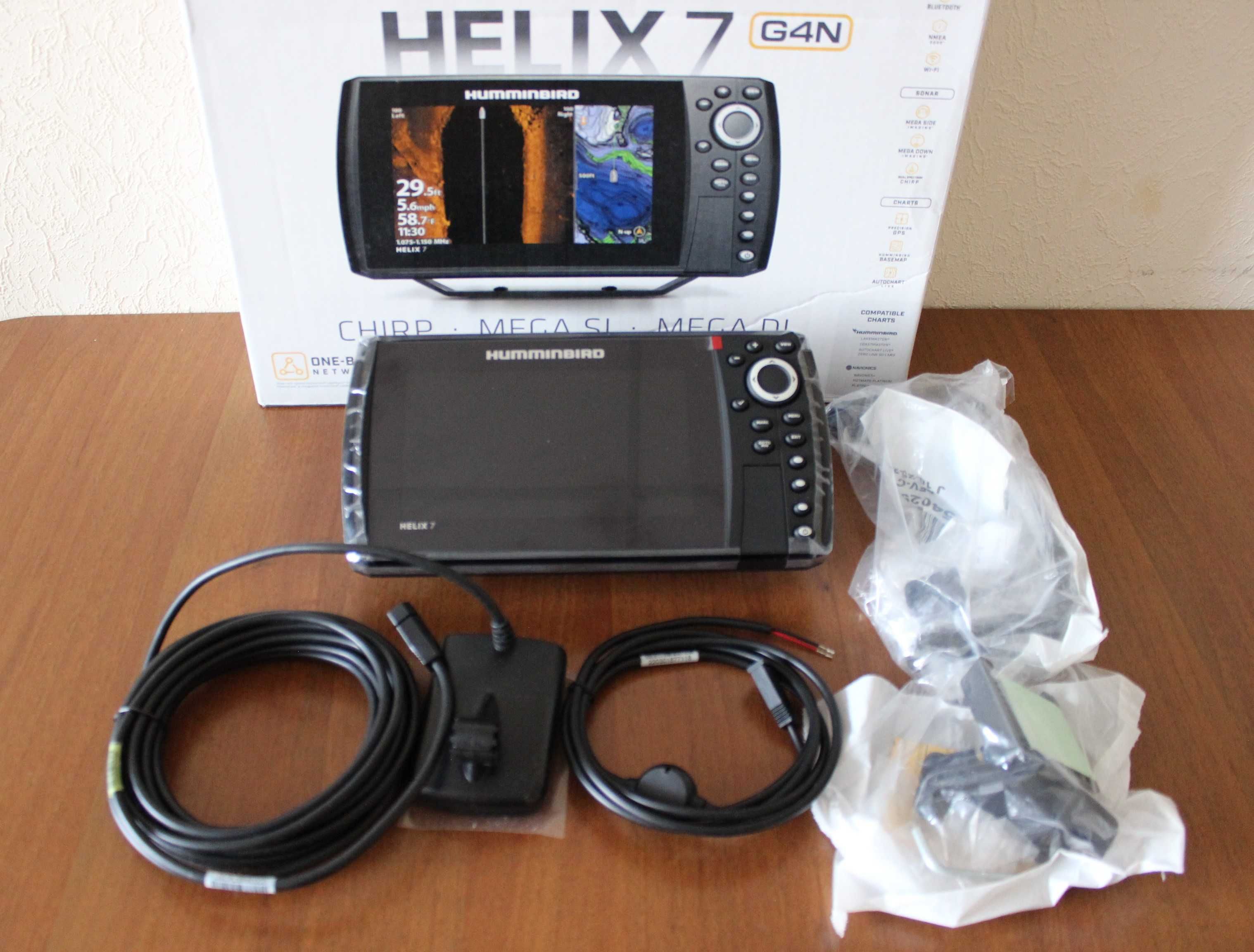 Ехолот Картплоттер Humminbird Helix 7 CHIRP MSI GPS G4 (411930-1)