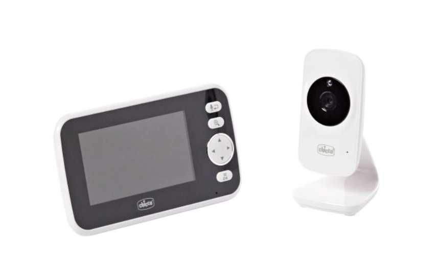 Elektroniczna niania wideo Chicco Deluxe,kamera wideo do monitorowania