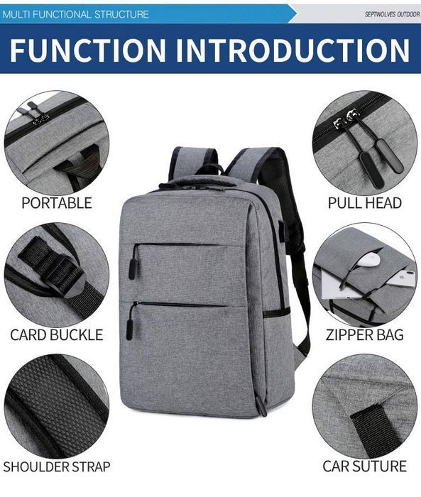 plecak na laptopa plecak szkolny usb 30x40cm