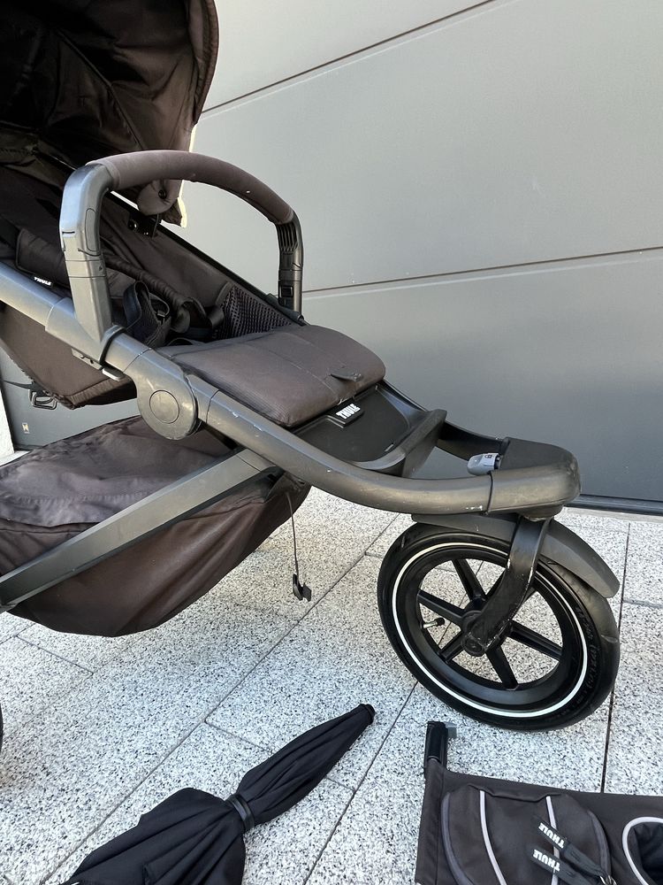 Wózek Thule Glide 2 black spacerówka akcesoria Thule dodatki biegowy