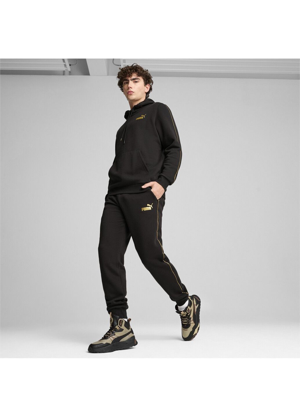 Кросівки Puma Trinity Mid Hybrid Leather Sneakers  Оригінал Шкіра