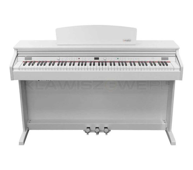 Pianino cyfrowe do nauki Artesia DP-10e WH (biała)