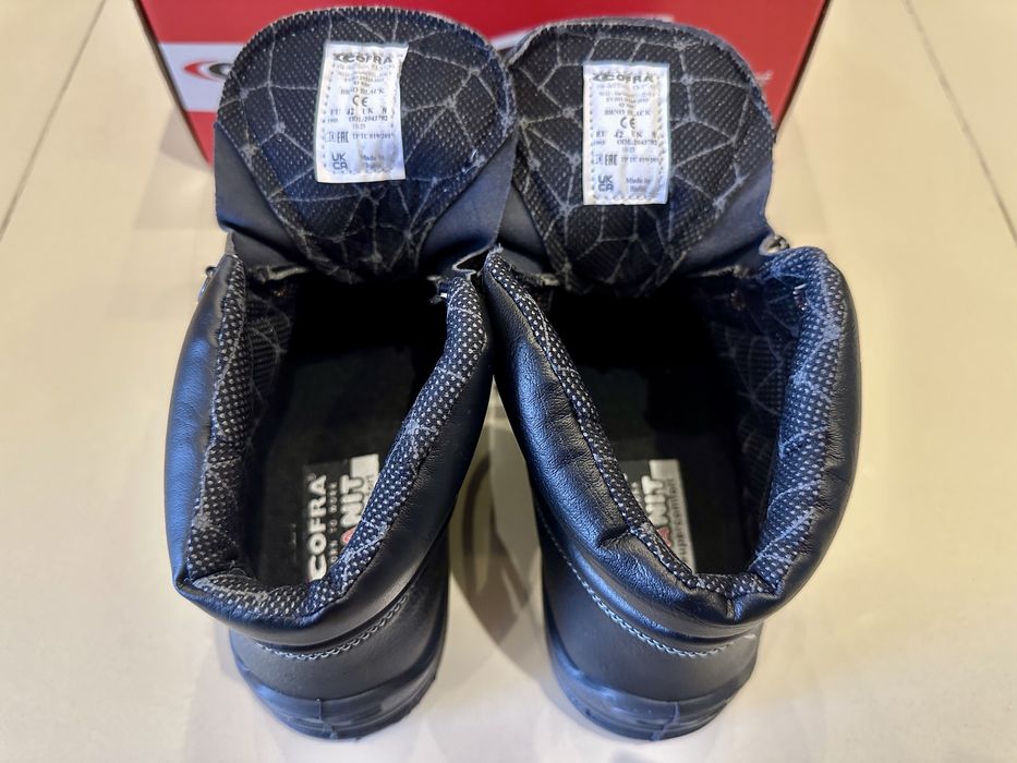 Cofra NOWE BUTY robocze Brno Black nowe obuwie do pracy S3 SRC 42