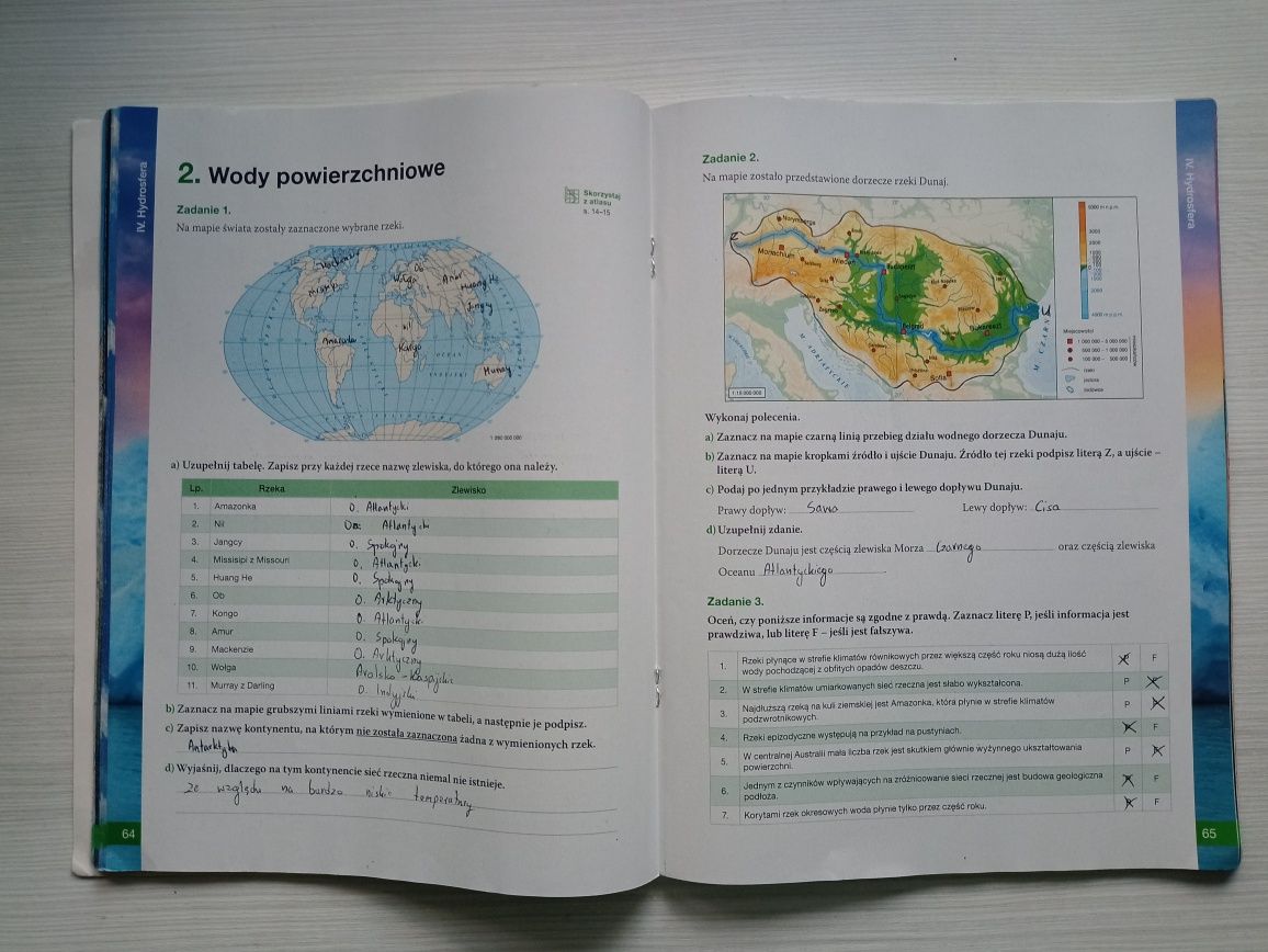 Oblicza geografii 1 - karty pracy