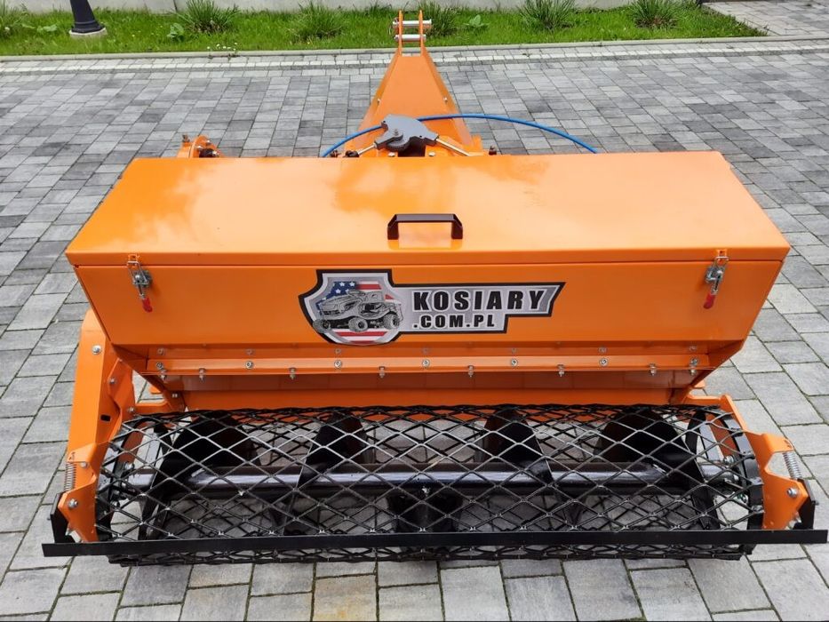 Glebogryzarka separacyjna Hydrauliczna z siewnikiem do ogrodu trawnika