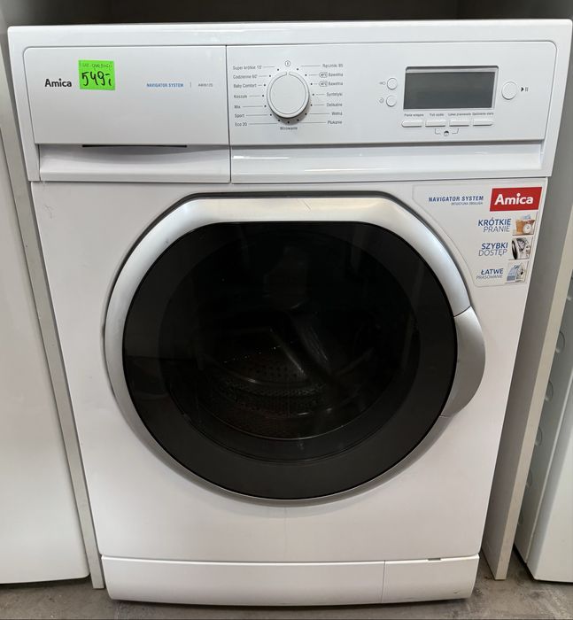 6 miesięcy gwarancji/używana pralka Amica 6kg