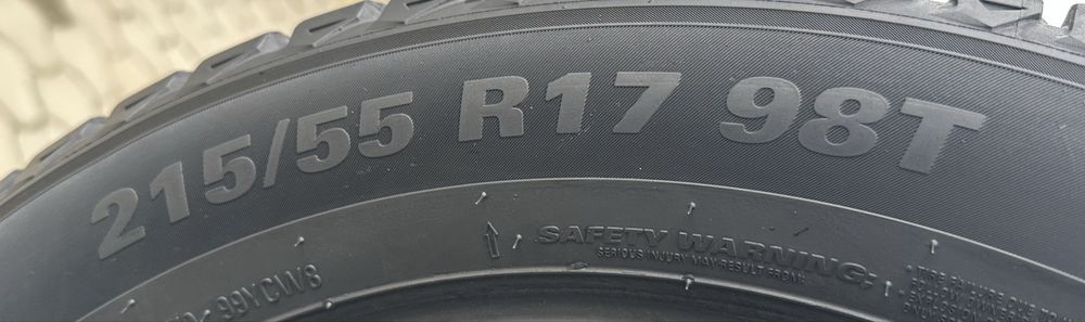 Шини 215/55 R17 KUMHO