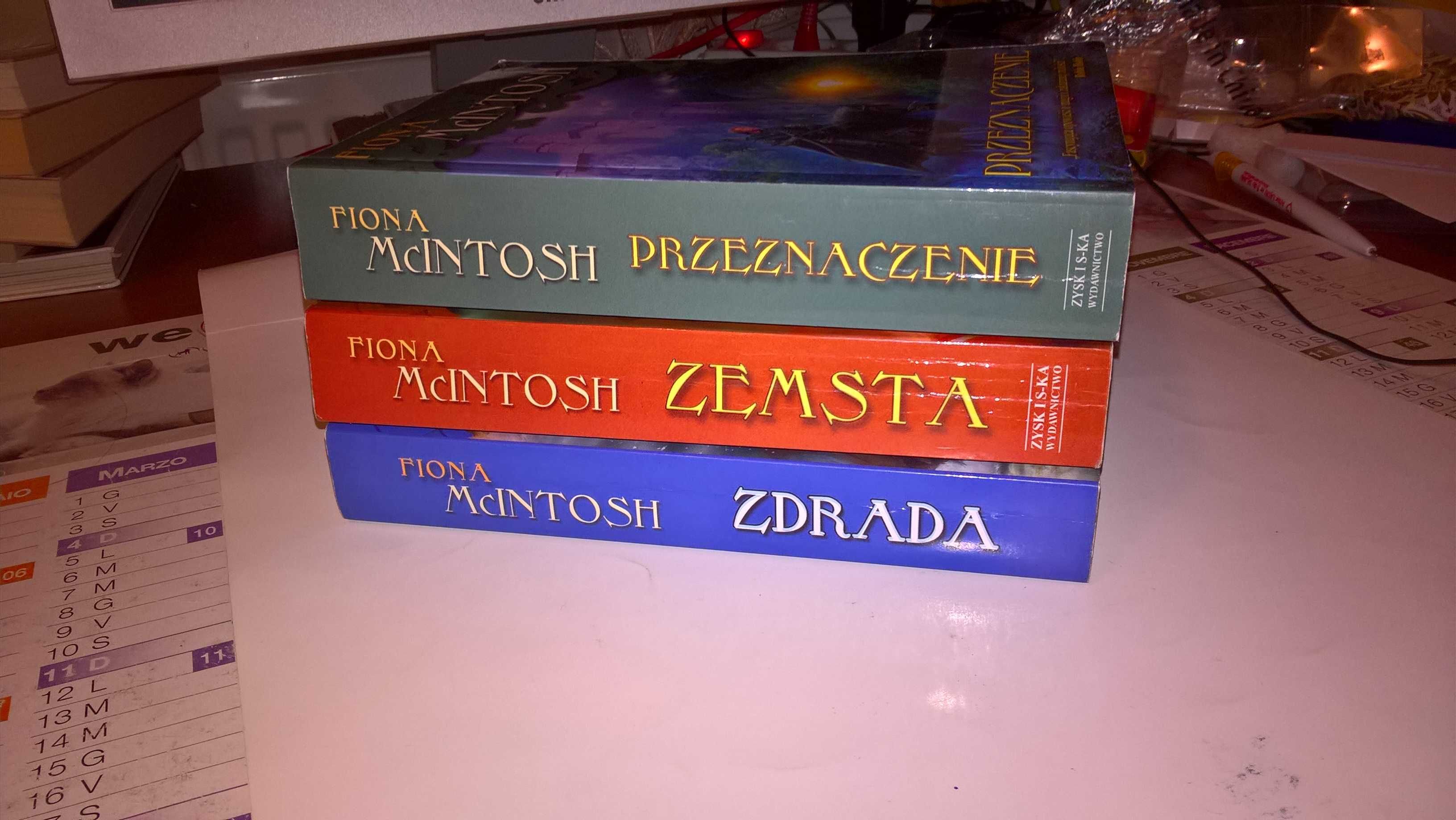 Zdrada + Zemsta + Przeznaczenie Fiona McIntosh