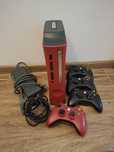 XBox 360 czerwony + 4 pady