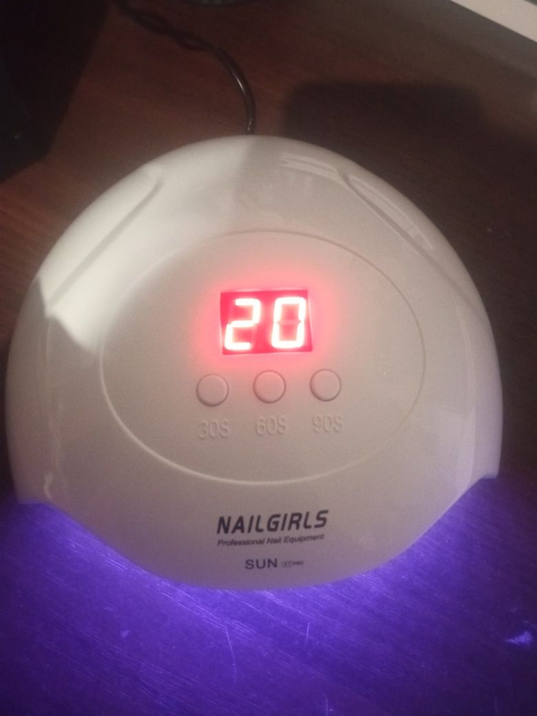 Nailgirls x7 pro lampa do żeli