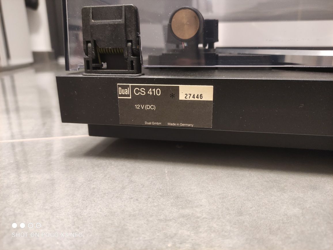 Gramofon Dual CS410 Bełt Drive Półautomat !
