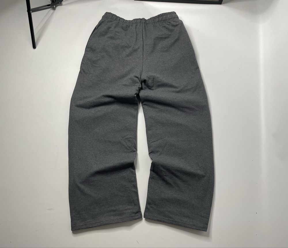 Широкі спортивки baggy fit широкие штаны серые бегги фит sweatpants