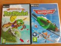 Gry bad piggies i samoloty na PC.