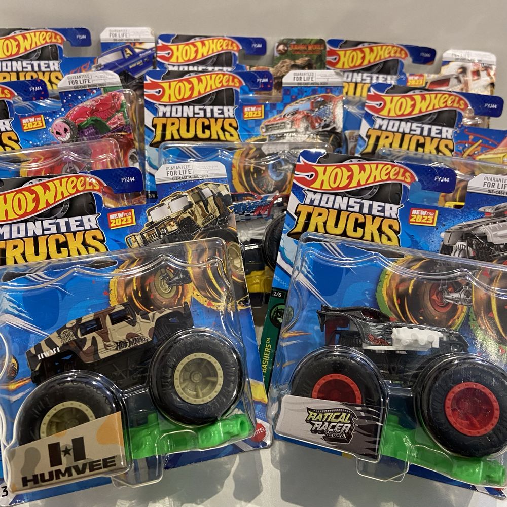 Машинки Hot Wheels monster truck