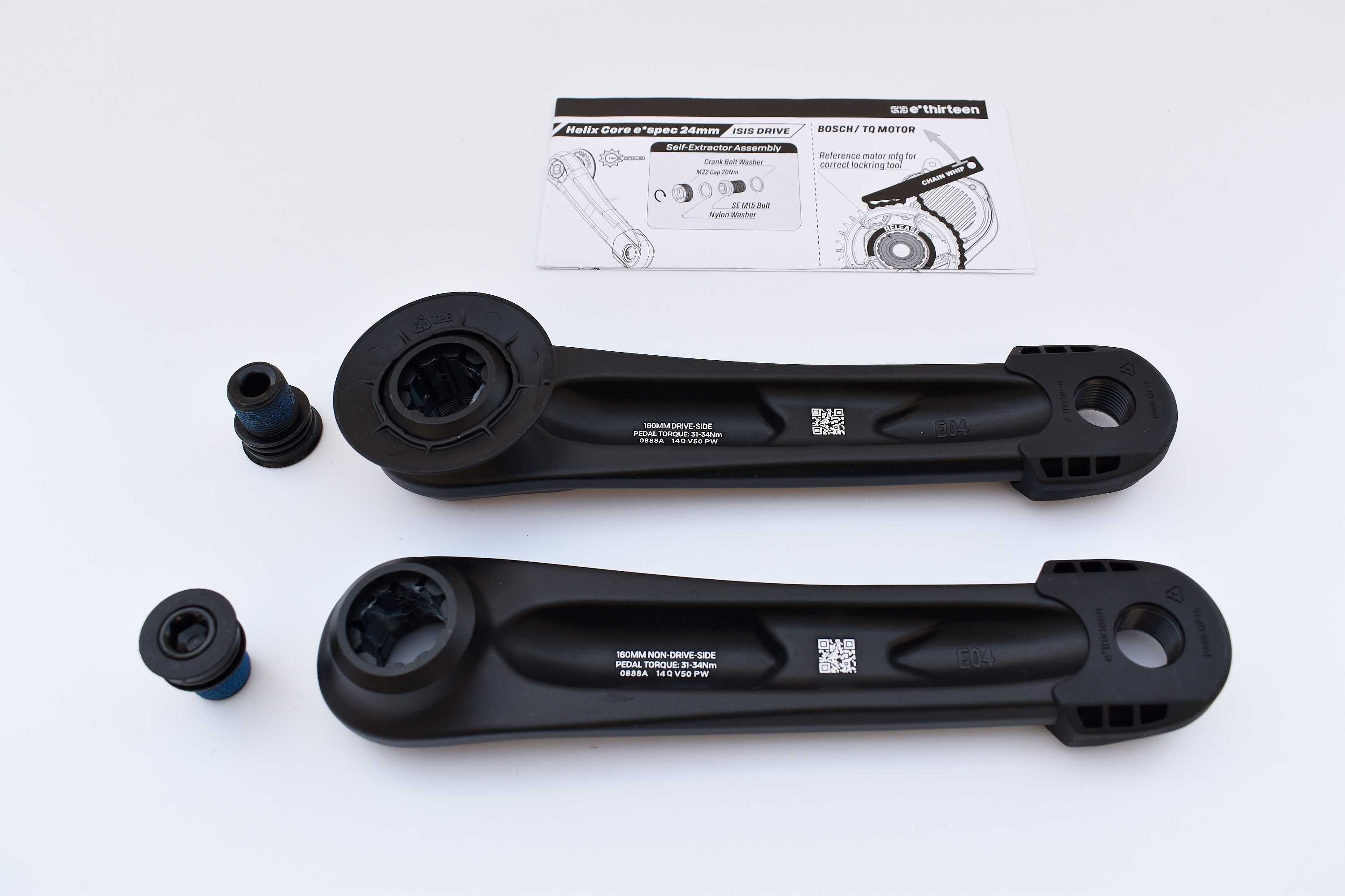NOWE ramiona korby 160mm ebike elektryk Bosch Gen4 CX Brose S Mag TQ