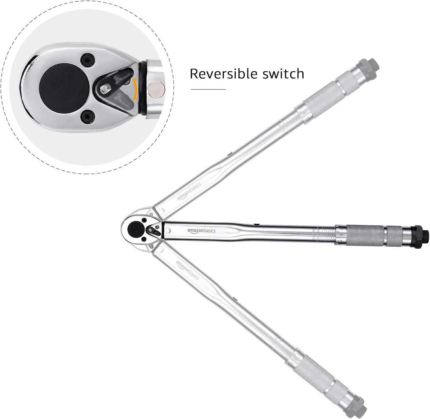 Динамометричний ключ Amazon Basics 3/8-inch Drive Click
