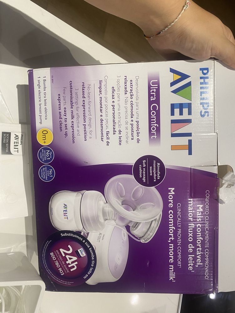 Bomba extratora de leite Philips Avent