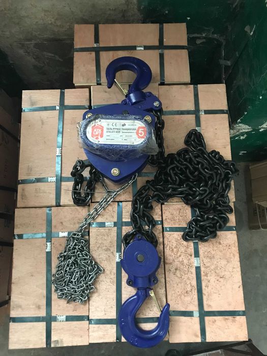ТАЛЬ в/п від 1-10 т | Таль ручна ланцюгова ПОСИЛЕНА | РОЗПРОДАЖ