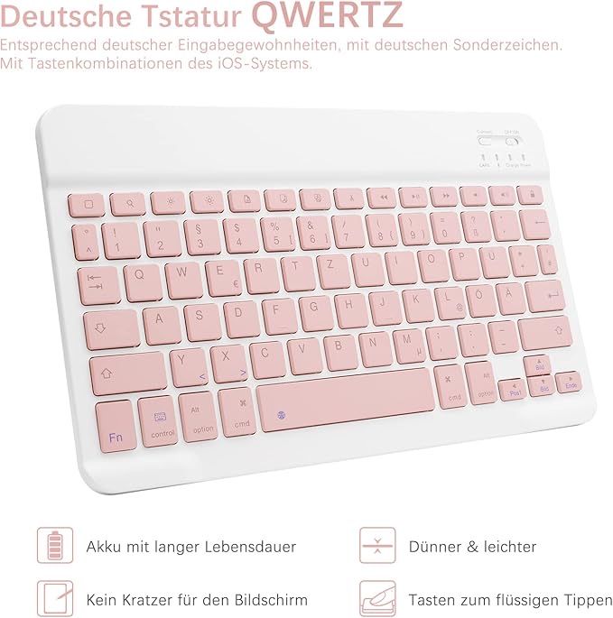 Etui na klawiaturę do iPada 9. generacji 10,2" 2021 qwertz