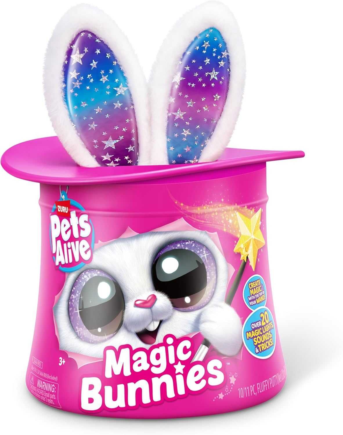 Інтерактивна іграшка Pets Alive Magic Bunnies Кролик чарівник