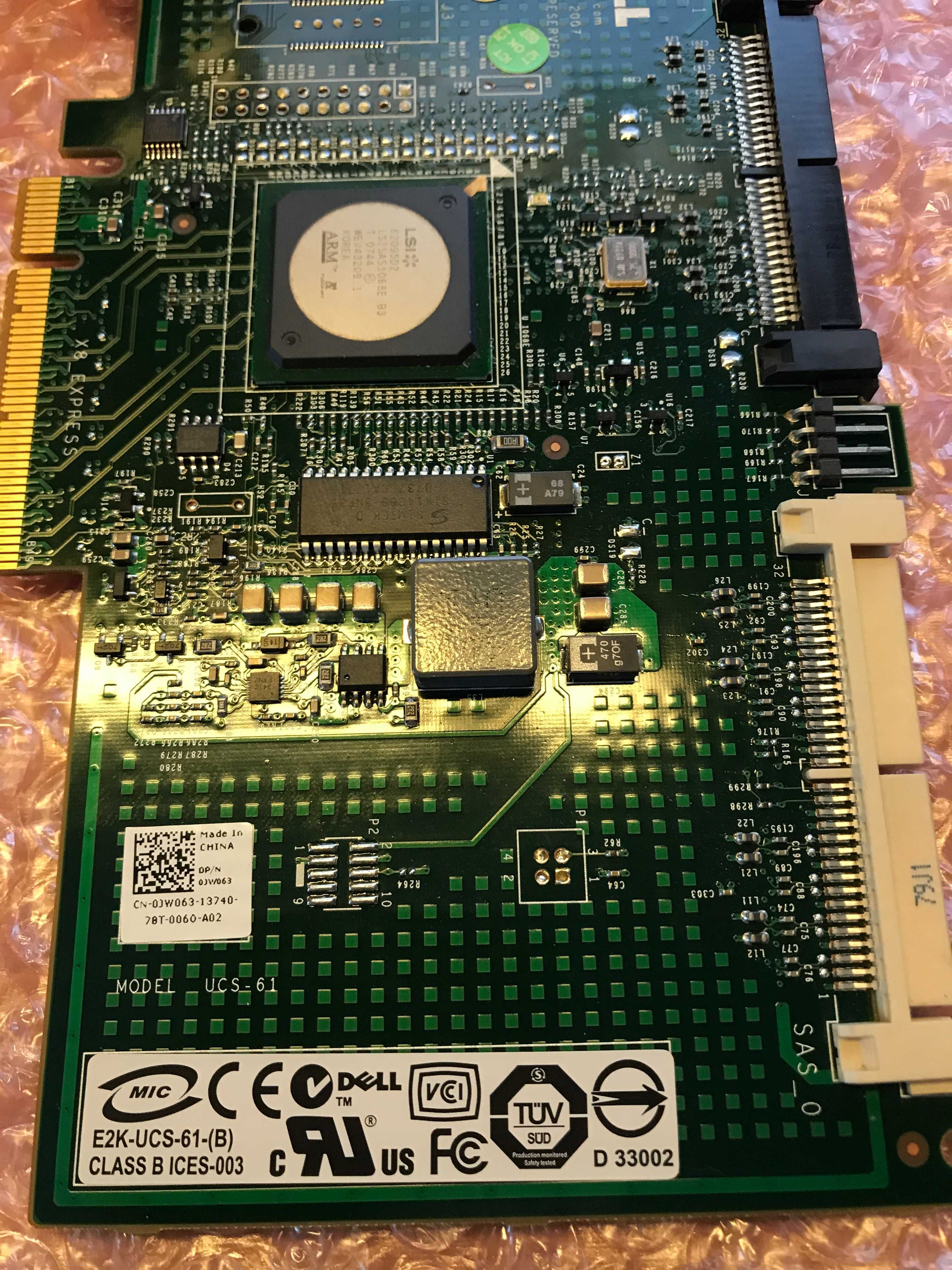 Контроллер RAID Dell PERC 6/i SAS (E2K-UCS-61-B)