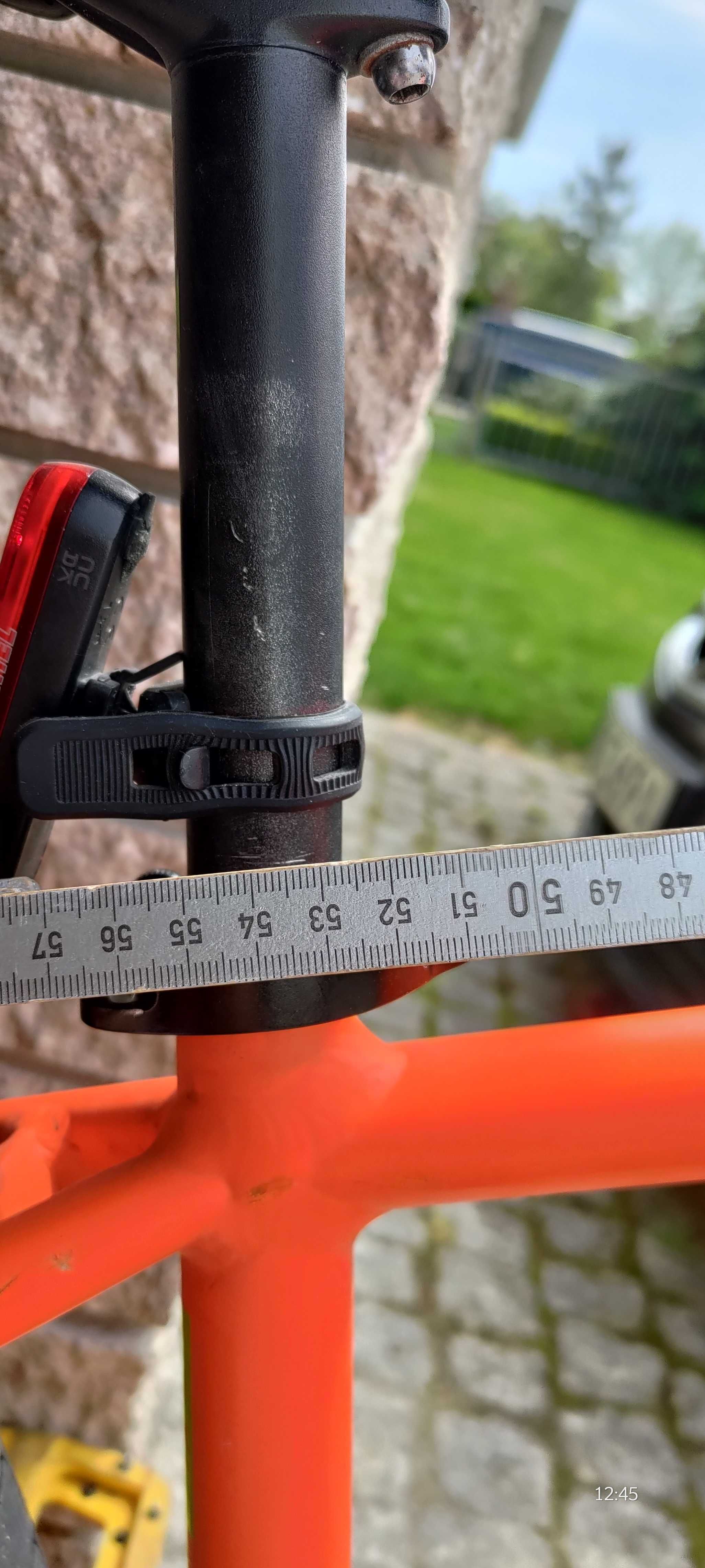 Rower Cube Analog HPA 27,5 Pomarańczowy M 16"