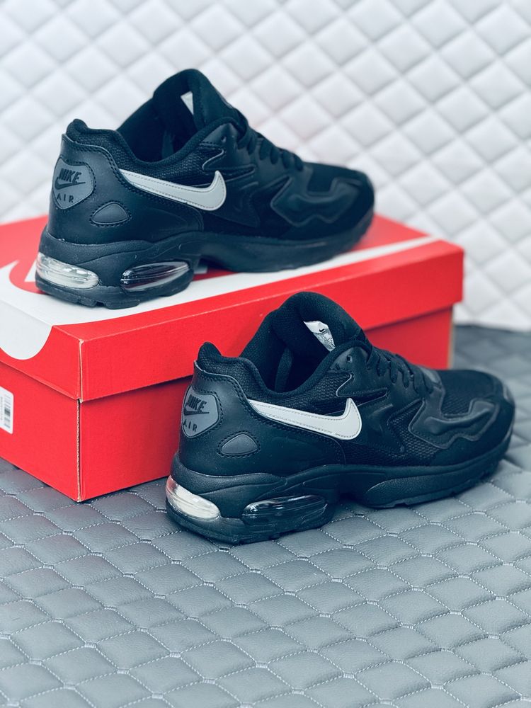 Кроссовки весенние мужские Nike Air Max 2 Light black кросовки Найк