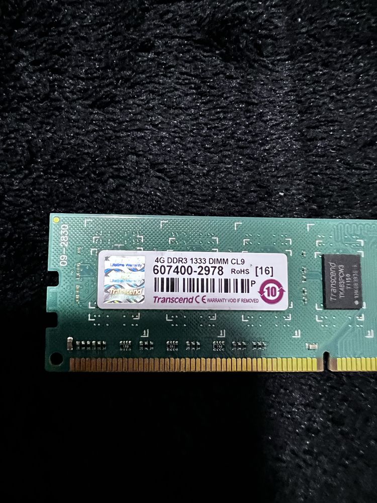 Memoria RAM DDR3 4GB 1333mhz