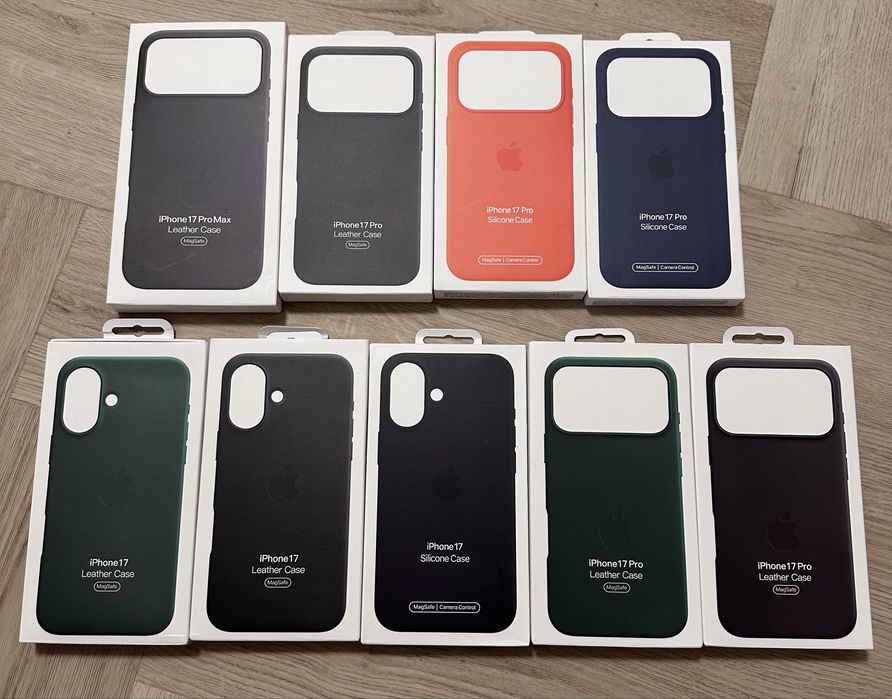 Etui iPhone 17 / 17 Pro / Pro Max Leather Silicone Case