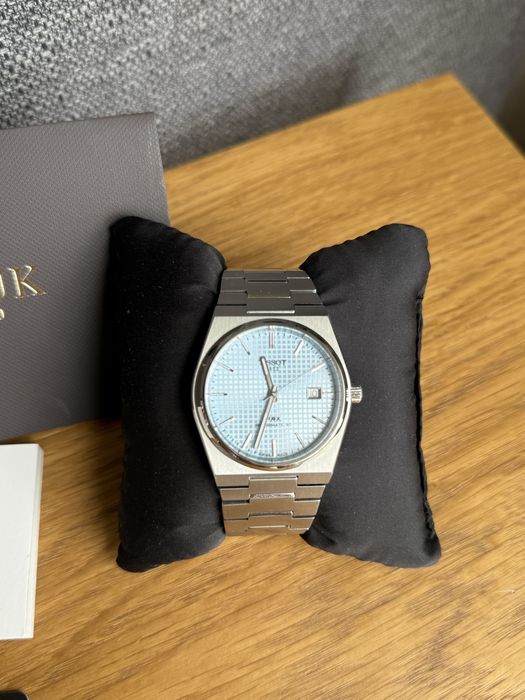 Zegarek męski Tissot PRX Powermatic 80 Ice Blue T137.407.11.351.00