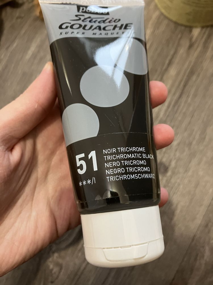 Гуаш фарби Pebeo 220ml 6шт у тюбиках