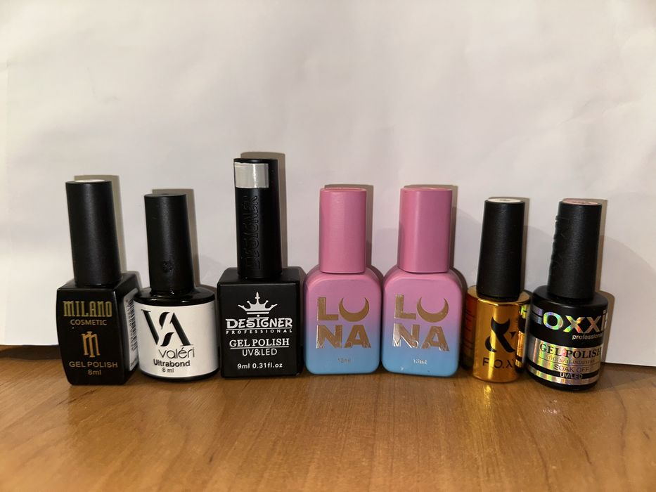 База, Топ, Гель лак