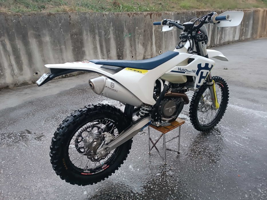 Husqvarna FE450 com kit completo de embraiagem rekluse e original