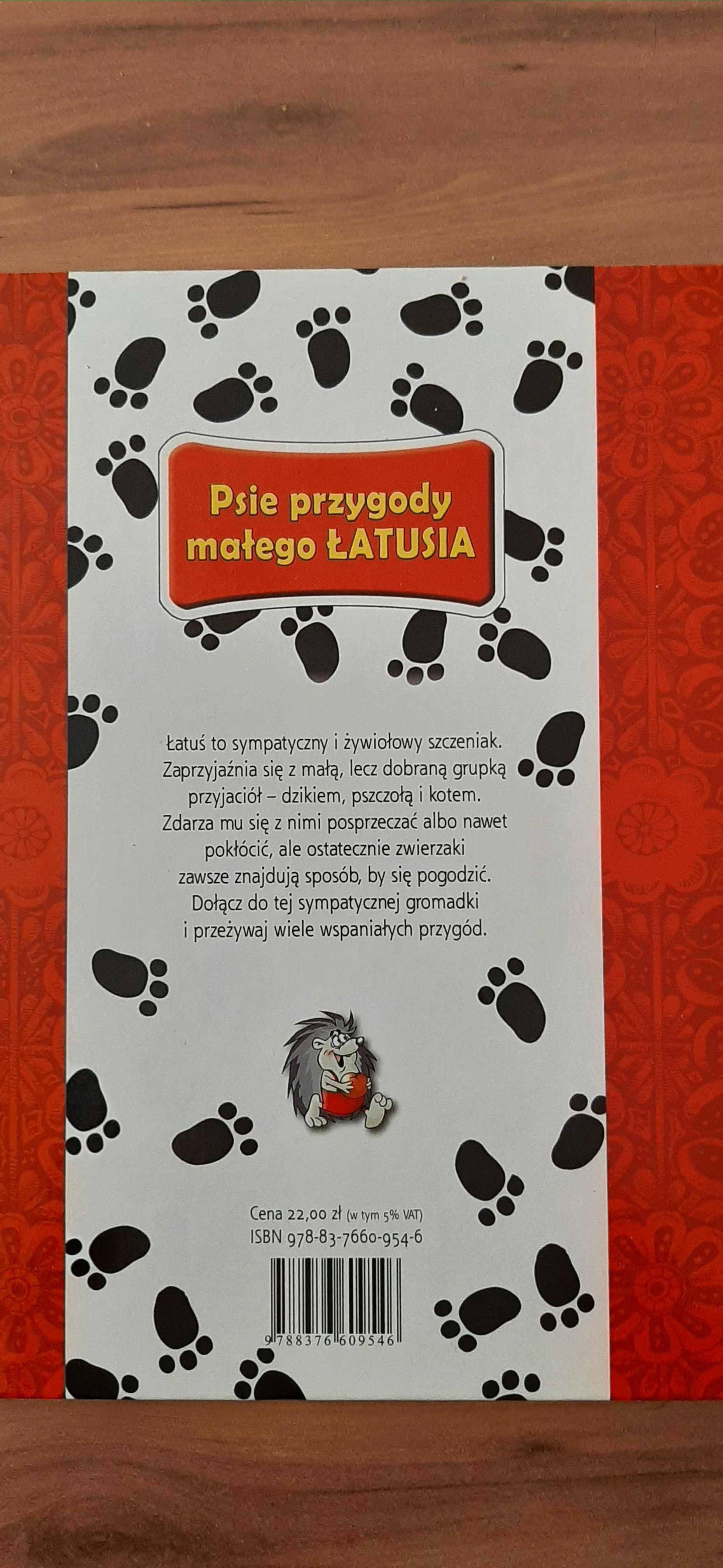 Książka dla dzieci Łatuś- przygody małego pieska