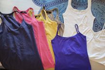 Pack 7 blusas de alças Tamanho S 4,99€