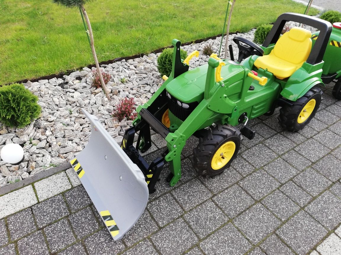 Traktor na pedały Rolly Toys John Deere 7930 gumowe koła