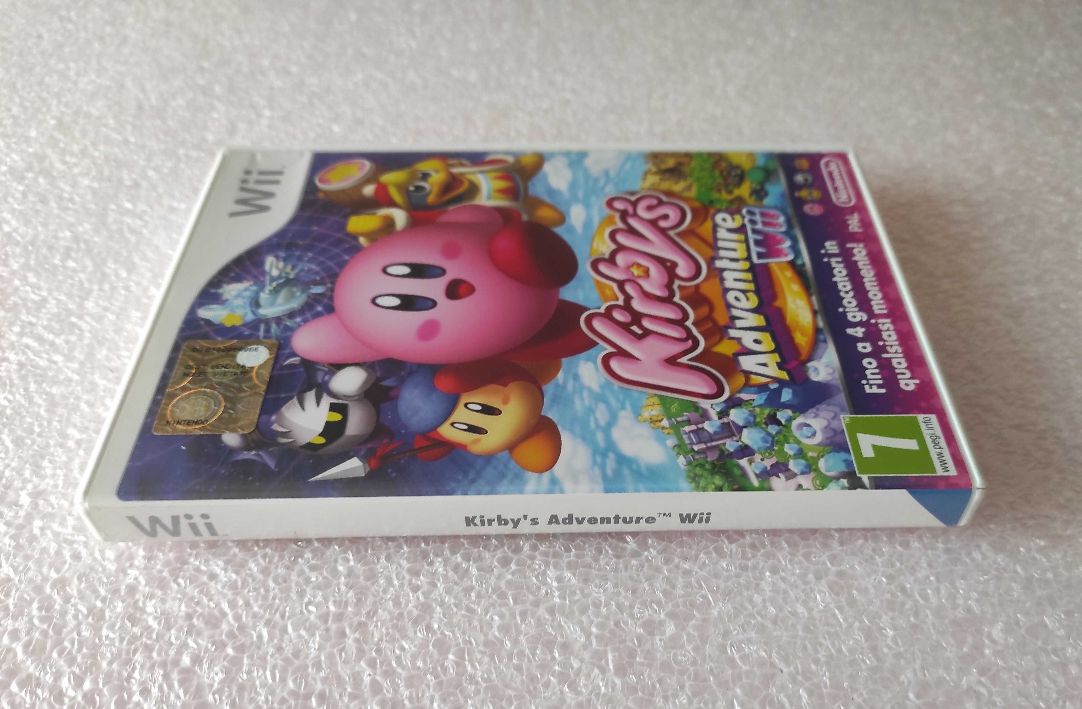 Nintendo Wii Kirby's Kirbys Adventure Original Completo Kirby