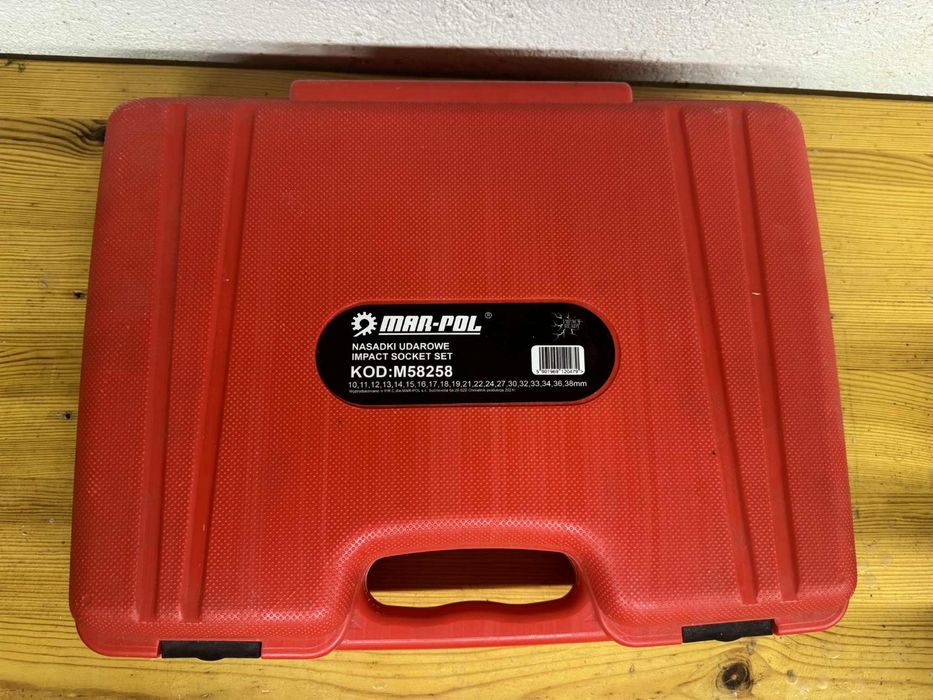 Zestaw nasadki udarowe 1/2 długie 10-38mm 20szt